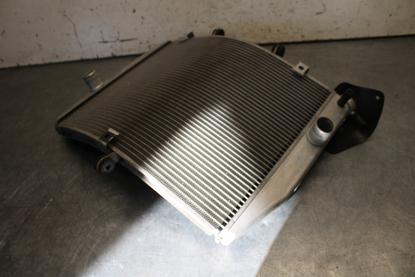 09-12 KAWASAKI NINJA ZX6R ENGINE RADIATOR MOTOR COOLER COOLING RADIATER BB698