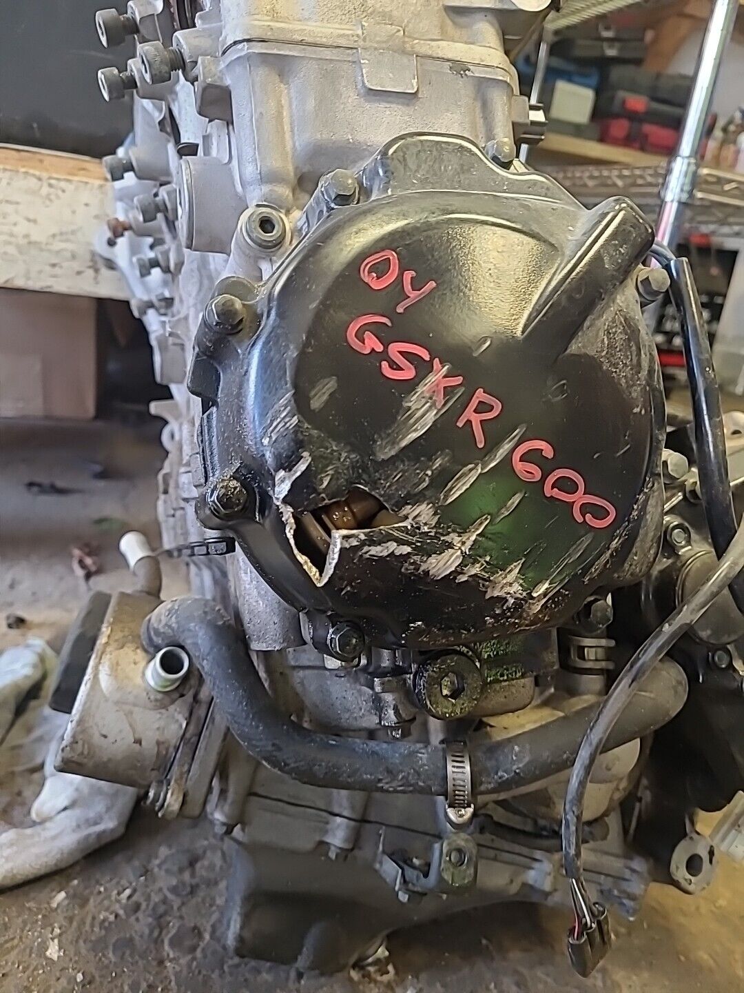 04 SUZUKI GSXR600 ENGINE MOTOR 11301-29861 BB676