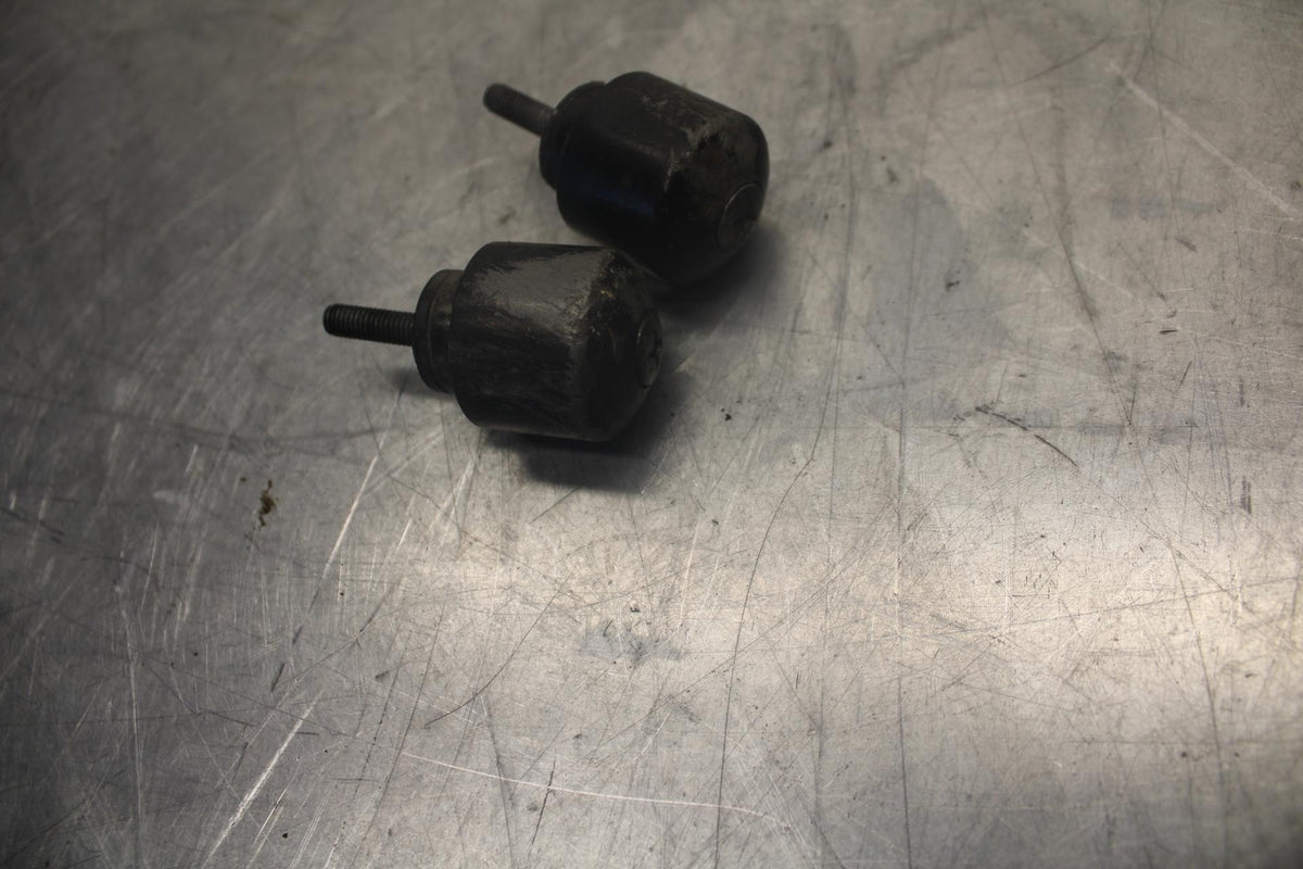 00-01 HONDA RVT1000R SP1 RC51 HANDLEBAR END CAPS WEIGHTS  BB461
