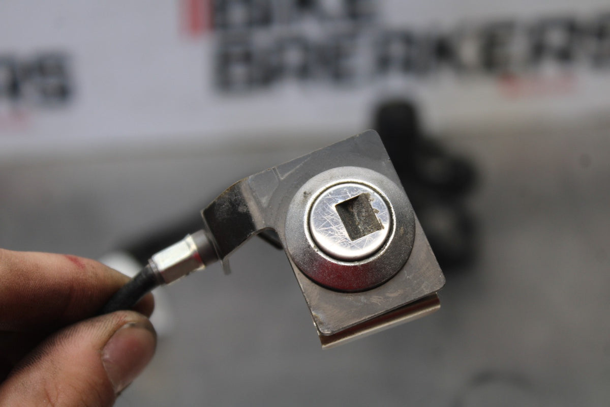 23 KAWASAKI NINJA 650 EX650 IGNITION LOCK AND SEAT LOCK NO KEY BB920