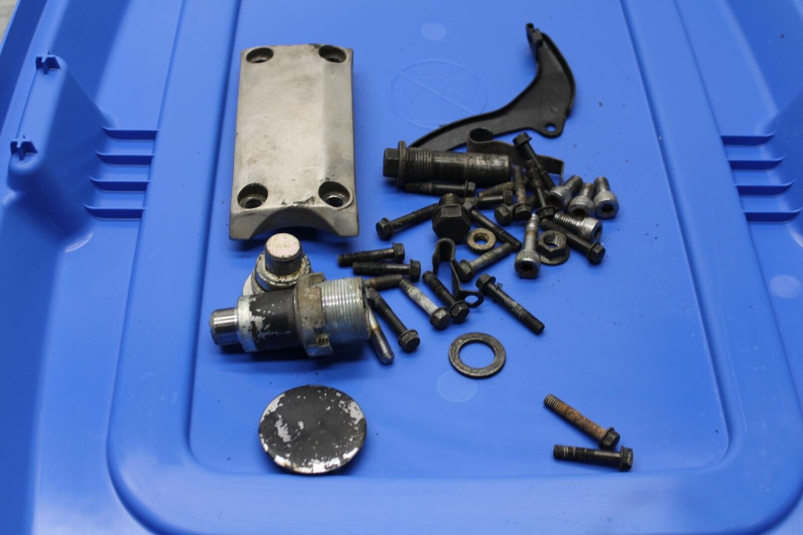 1983 Honda V45 Magna VF750C REAR  SWINGARM BOLT & LEFTOVER BOLTS HARDWARE BB91