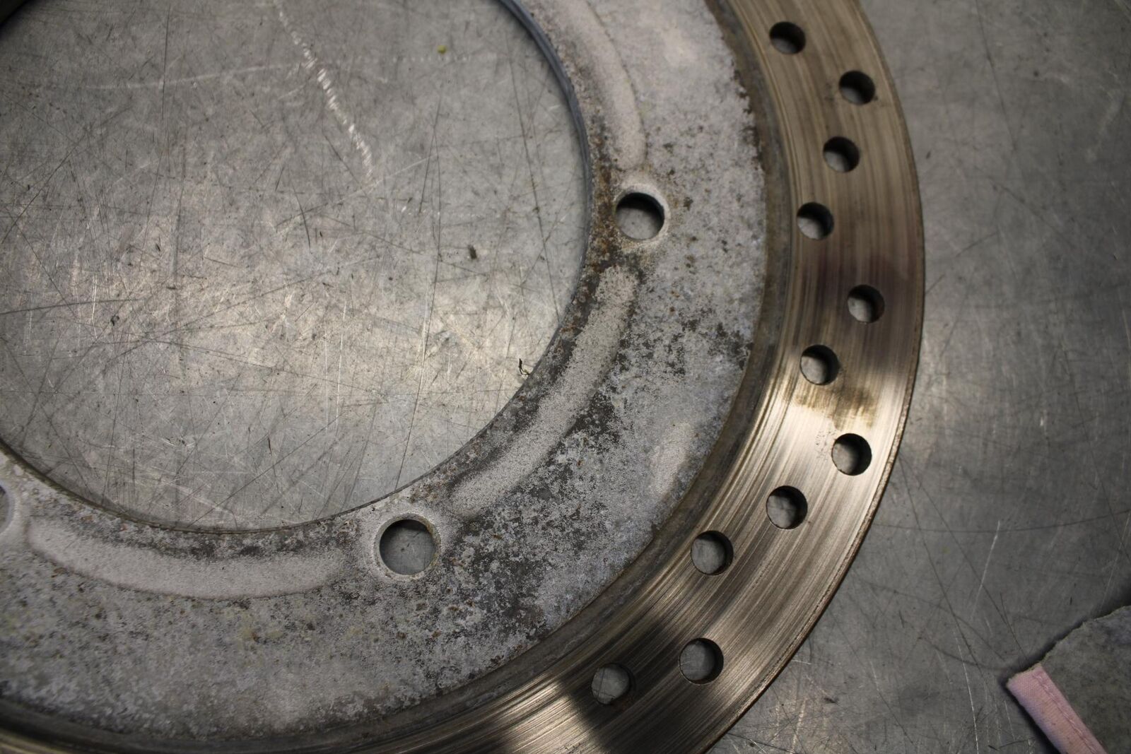 2001 Honda Shadow ACE 750 VT750C FRONT BRAKE DISC ROTOR 45351-MGR-670 BB64