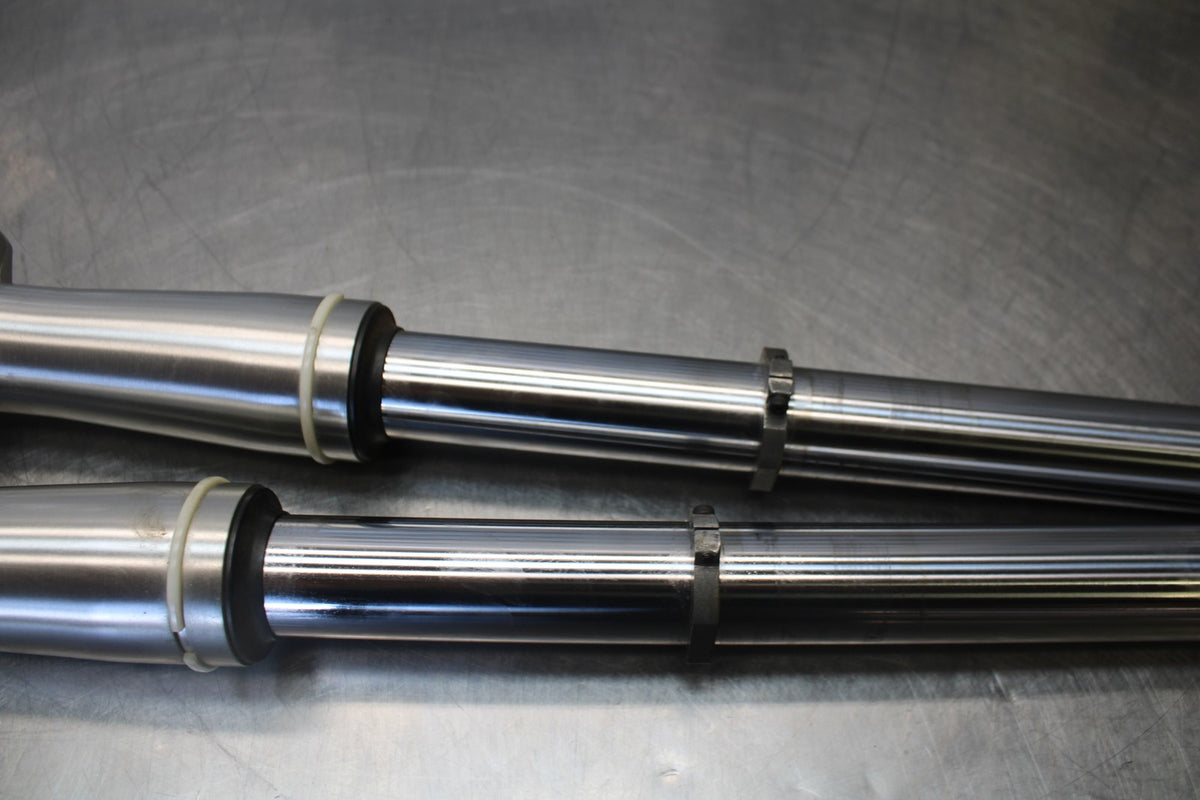 05-09 SUZUKI BOULEVARD C90 FRONT FORKS SHOCK SUSPENSION SET PAIR BB918