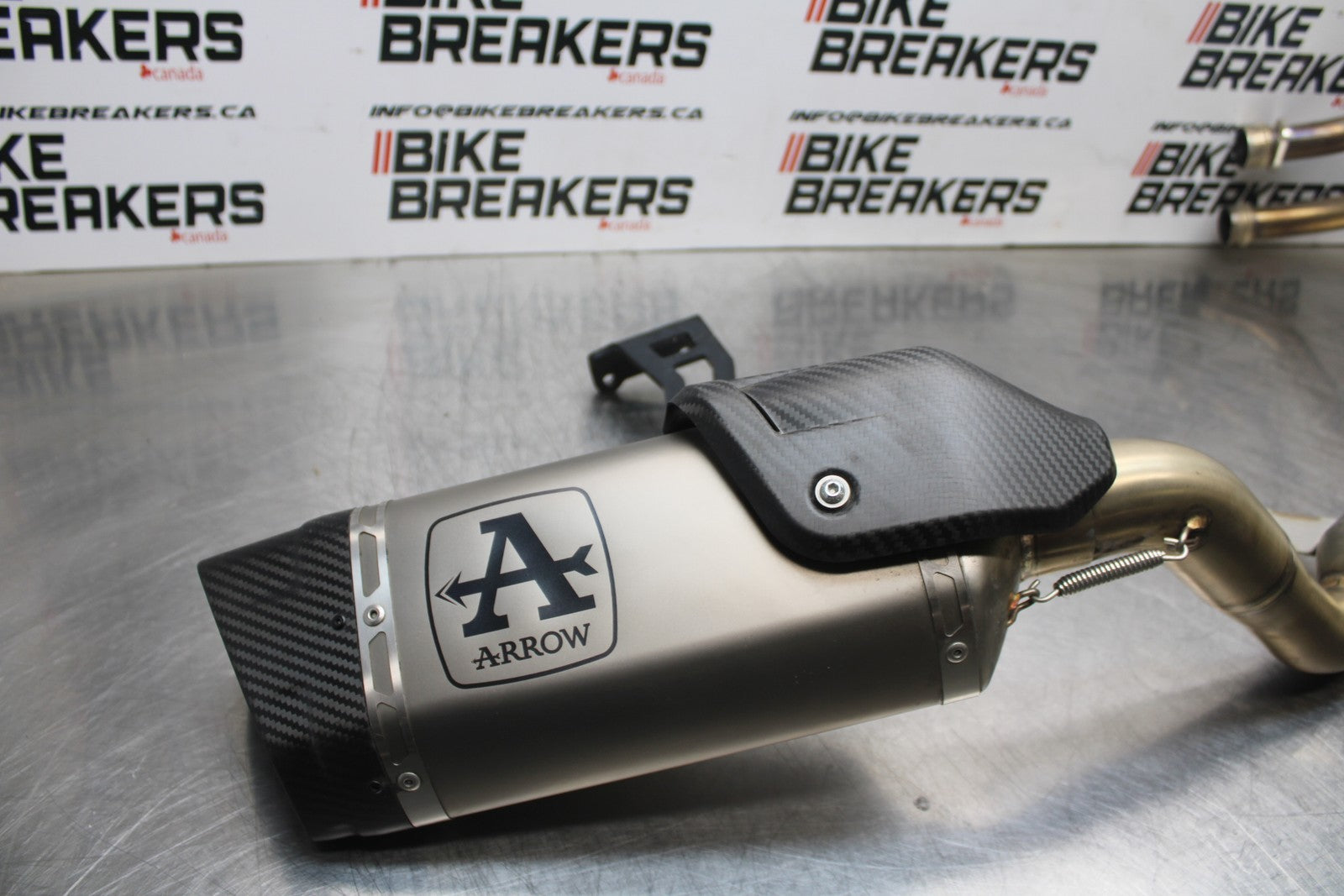 22-25 YAMAHA YZF R7 ARROW FULL EXHAUST SYSTEM HEADERS PIPE BB769