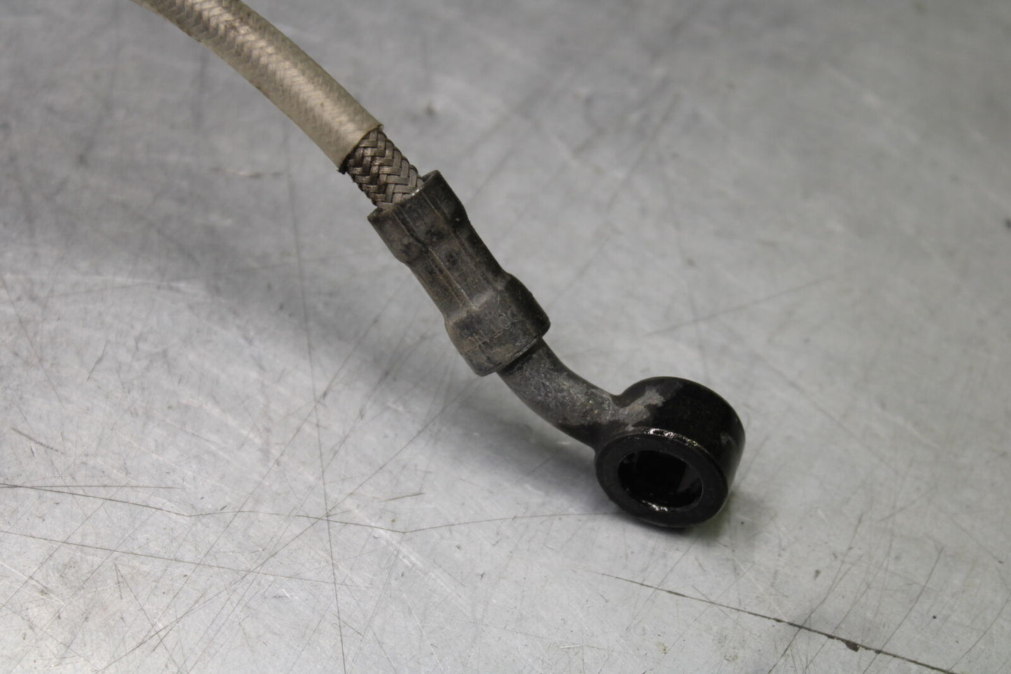 16 KAWASAKI NINJA ZX10R REAR BACK BRAKE HOSE FLUID LINE BB650