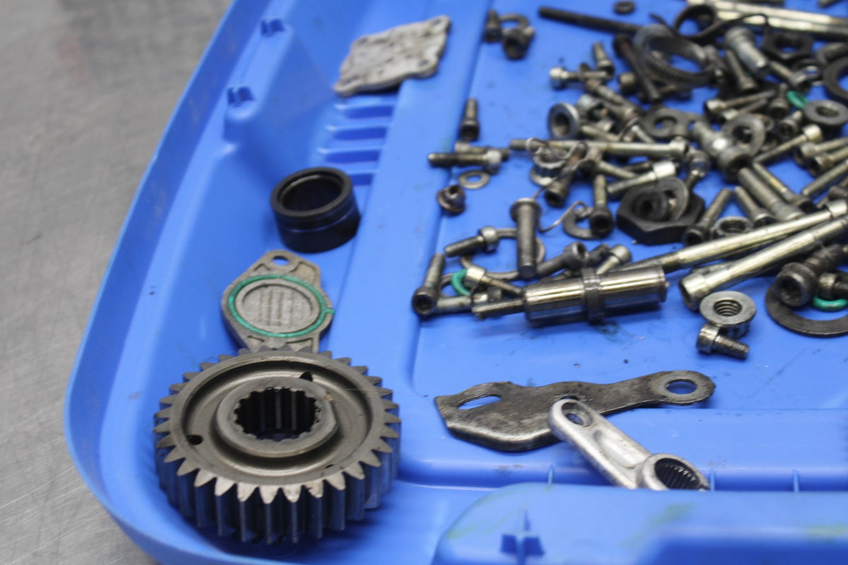 08 DUCATI 1199 PANIGALE ENGINE GEAR BOLTS HARDWARE MOTOR SCREWS BB943