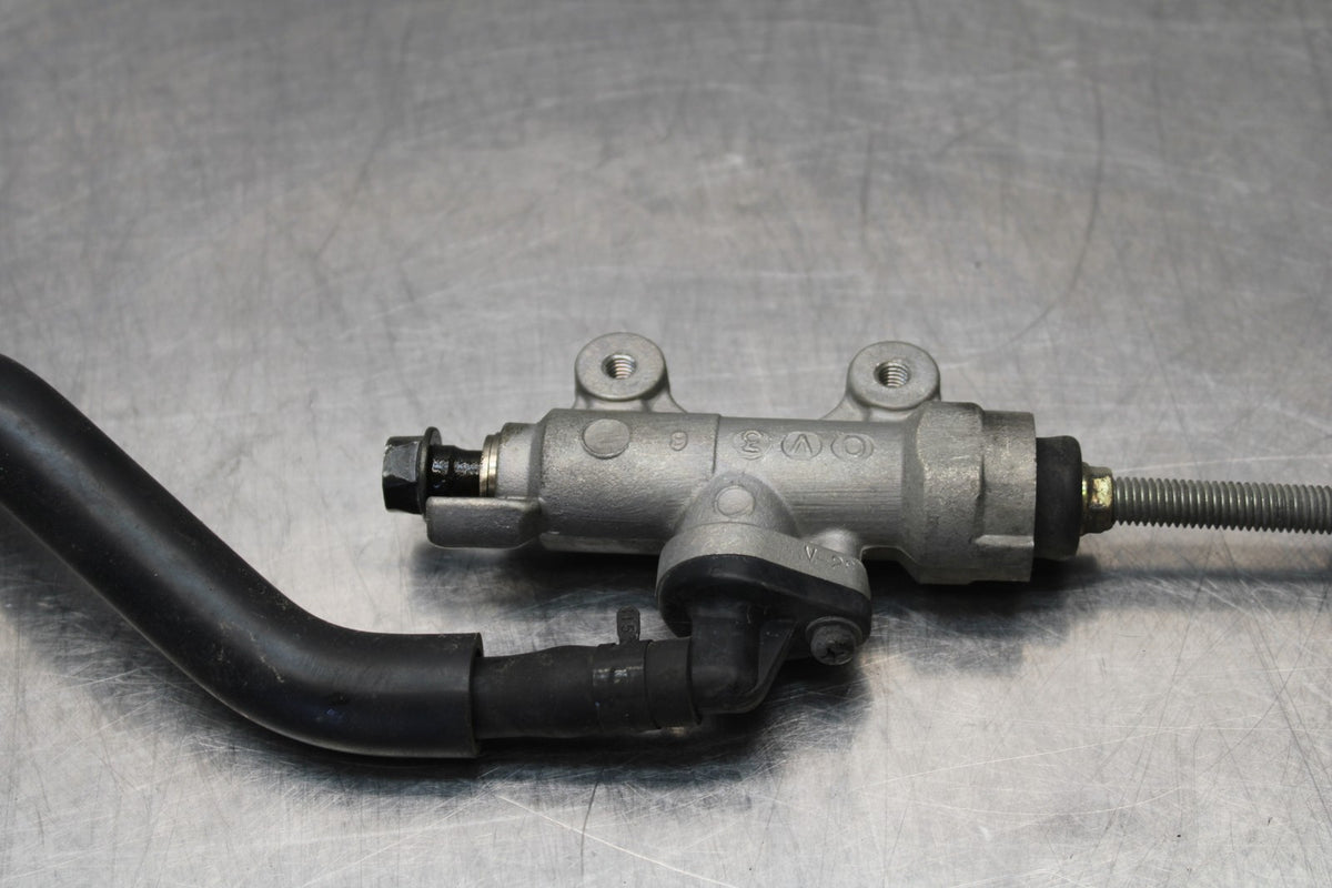 01-06 HONDA CBR600F4I REAR BACK BRAKE MASTER CYLINDER W RESERVOIR BB185