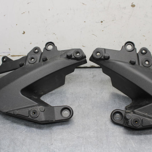 09-12 KAWASAKI NINJA ZX6R LEFT MID SIDE FAIRING COWL BB640