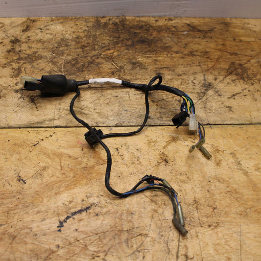 91-93 YAMAHA FZR1000 HEADLIGHT SPEEDO GAUGES WIRING HARNESS WIRE LOOM BB339