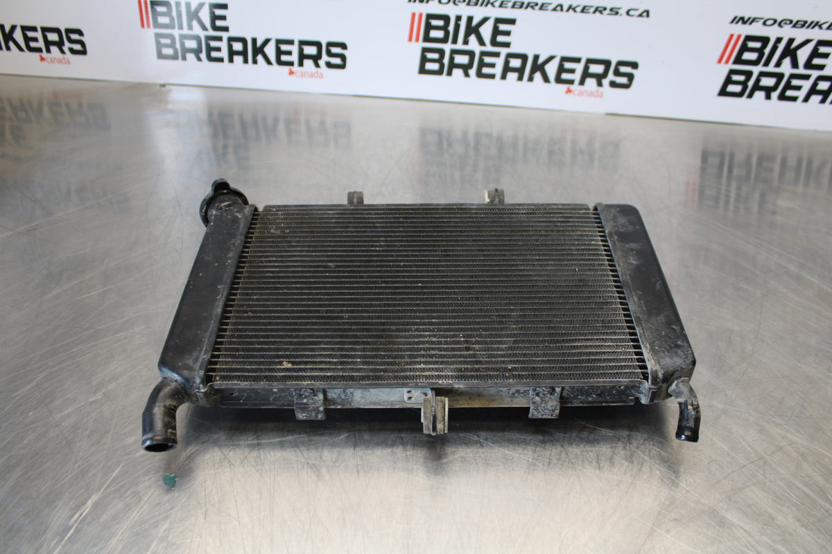 09-15 YAMAHA FZ6R ENGINE RADIATOR MOTOR COOLER COOLING RADIATER BB161