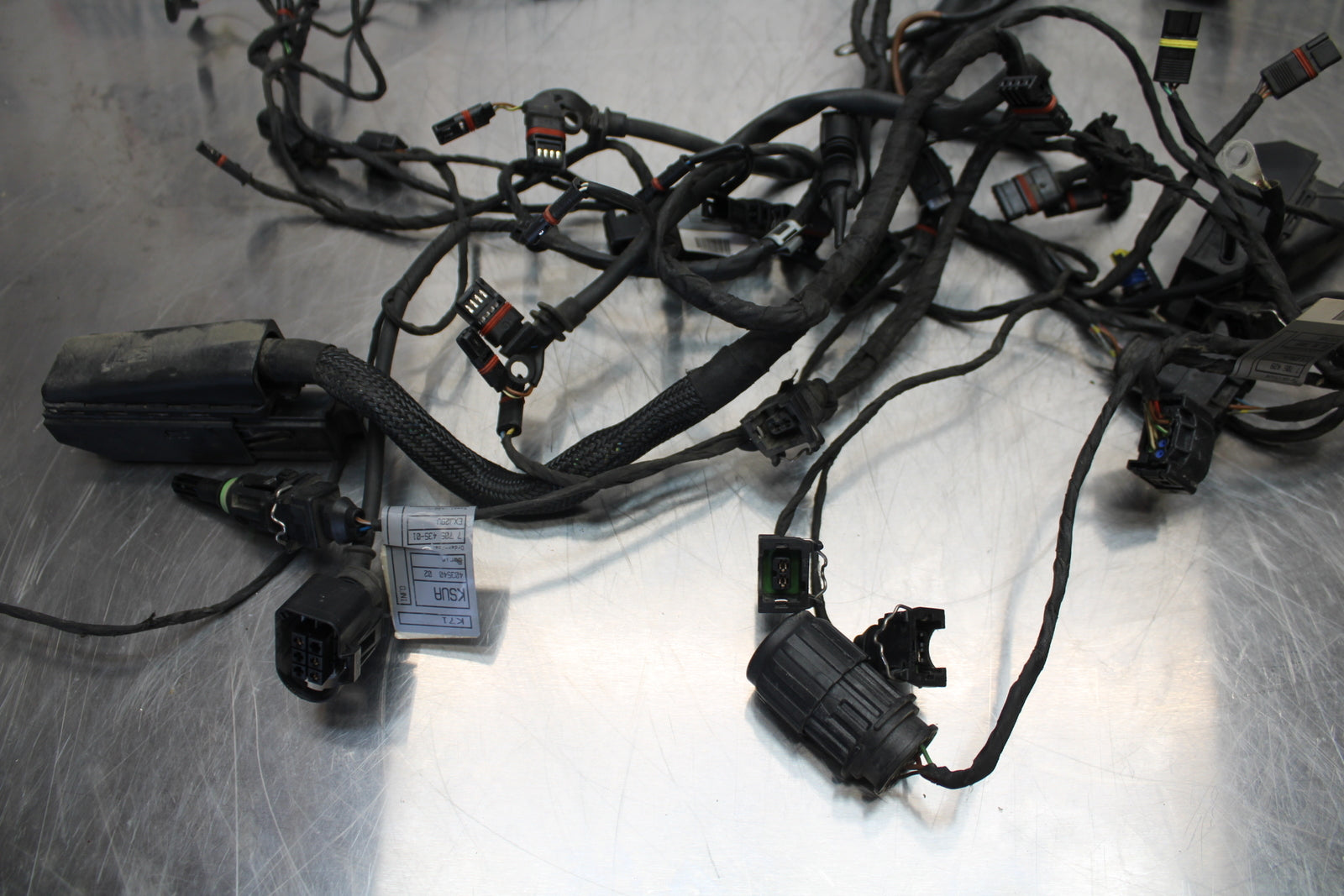 06-12 BMW F800ST MAIN ENGINE WIRING HARNESS MOTOR WIRE LOOM BB144