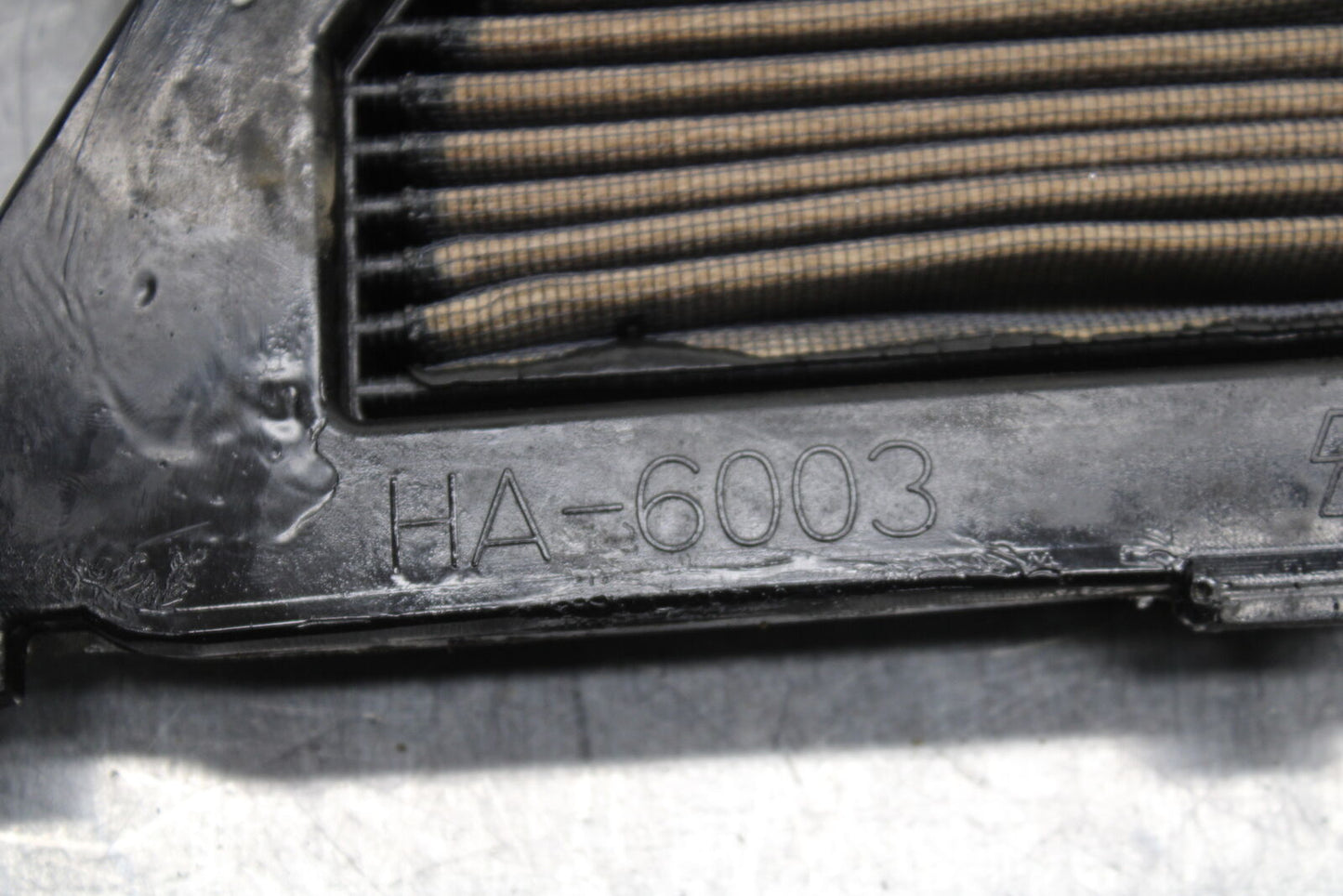 05-06 HONDA CBR600RR AFTERMARKET K&N AIRBOX AIR INTAKE FILTER BB739