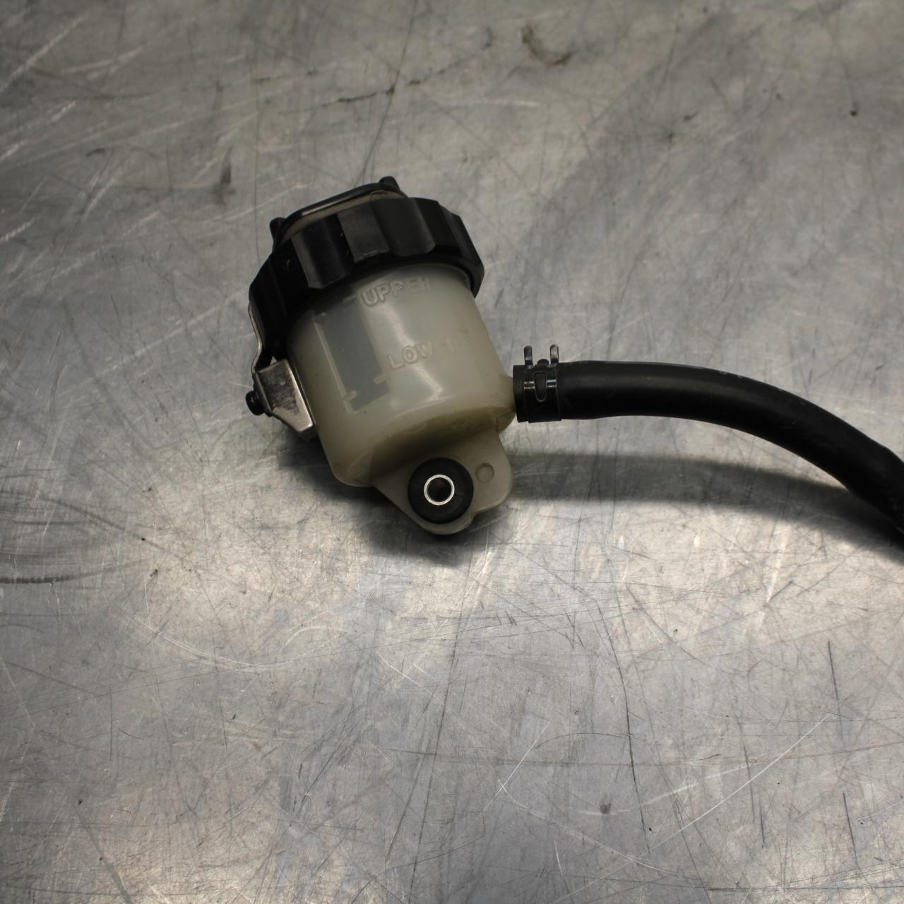 09-14 YAMAHA YZF R1 REAR BRAKE MASTER FLUID RESERVOIR TANK BOTTLE BB471