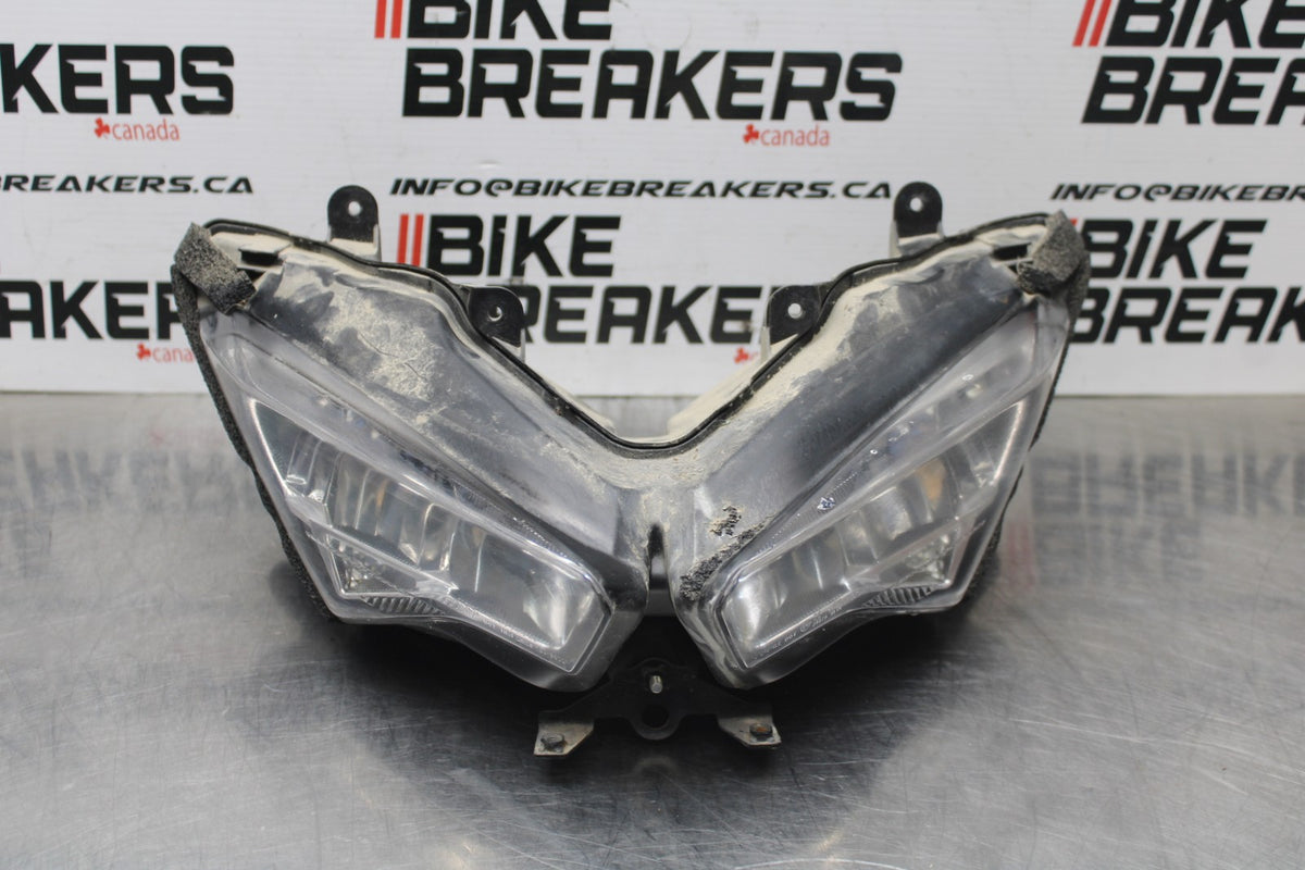 18-23 KAWASAKI NINJA 400 EX400 ABS FRONT HEADLIGHT HEAD LIGHT LAMP BB795