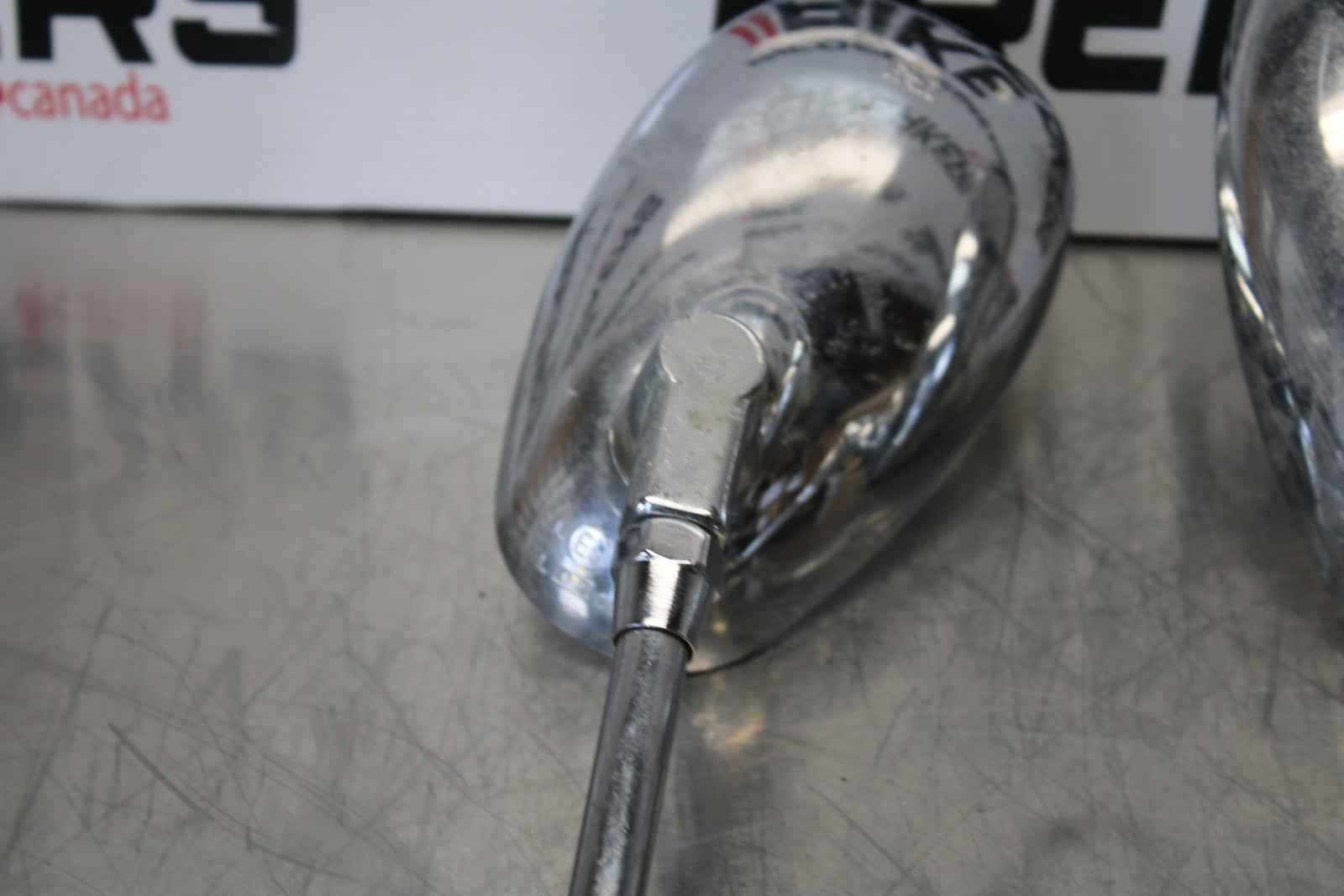 08 MOTO GUZZI BREVA 750 REAR VIEW MIRROR SET PAIR MIRRORS BB154