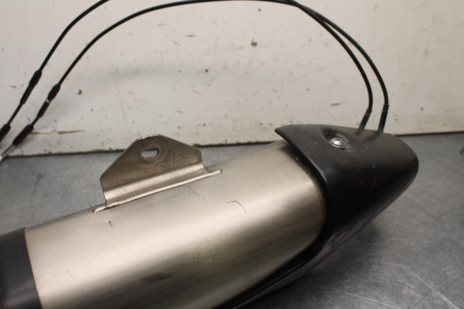 09-12 KAWASAKI NINJA ZX6R EXHAUST PIPE MUFFLER SLIP ON CAN SILENCER  BB640