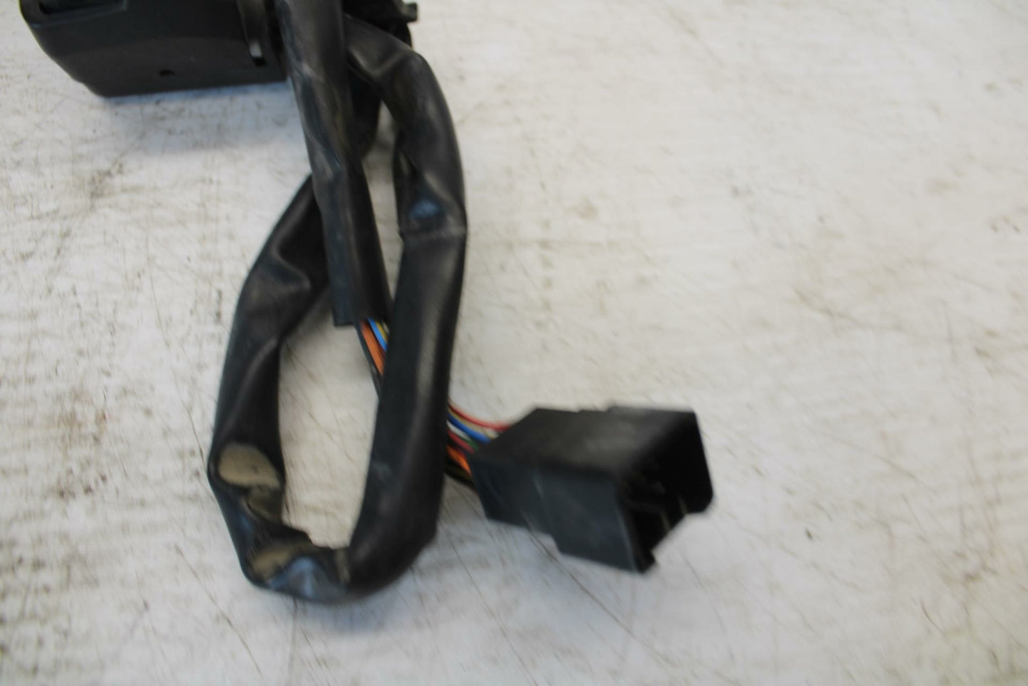 07-08 KAWASAKI NINJA ZX6R LEFT CLIP ON HANDLE HORN SIGNALS SWITCH SWITCHES BB274