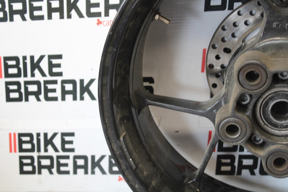 16 APRILIA TUONO V4 1100 REAR WHEEL BACK RIM & ROTOR BB905