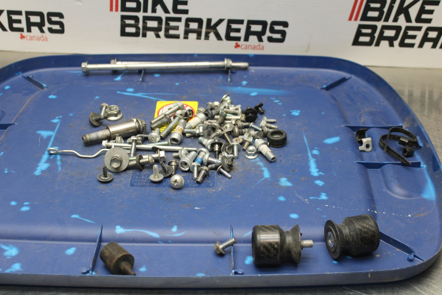 08-10 SUZUKI GSXR 600 MOUNTING BOLTS HARDWARE MOTOR SCREWS BB202