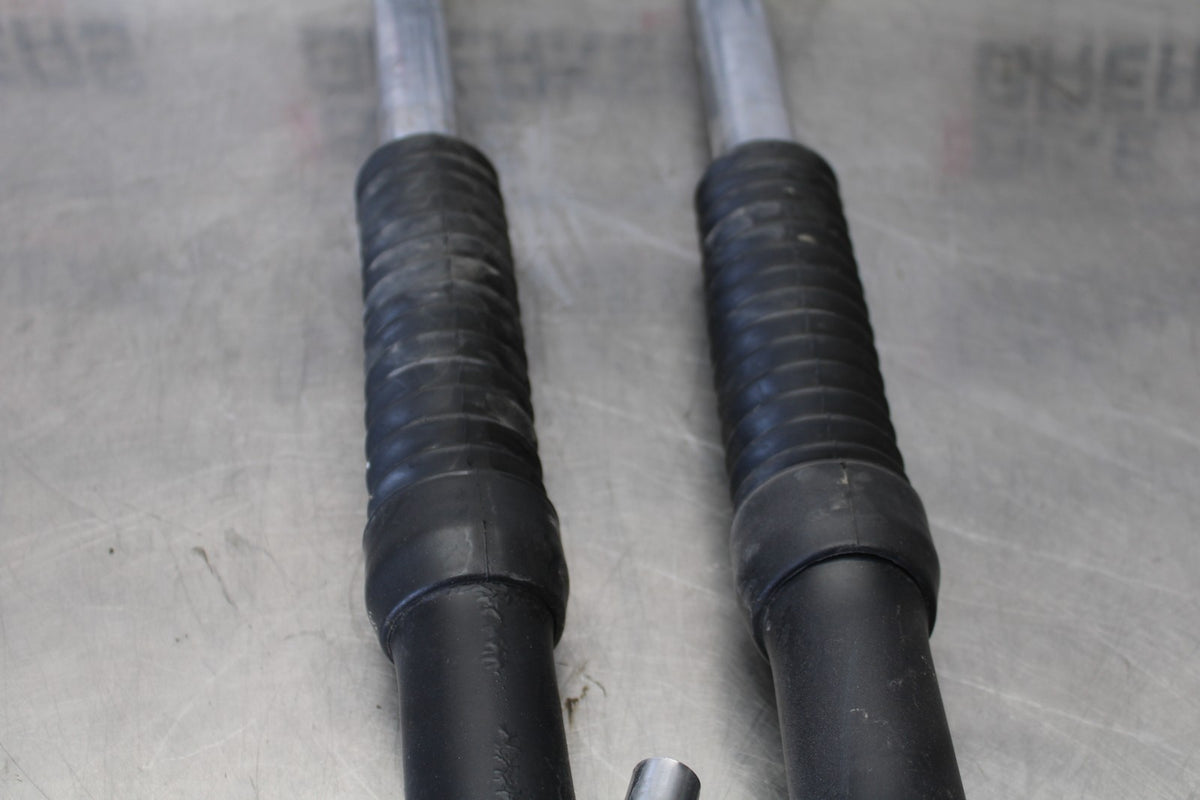 81 YAMAHA MAXIM 550 XJ550 FRONT FORKS SHOCK SUSPENSION SET PAIR BB866