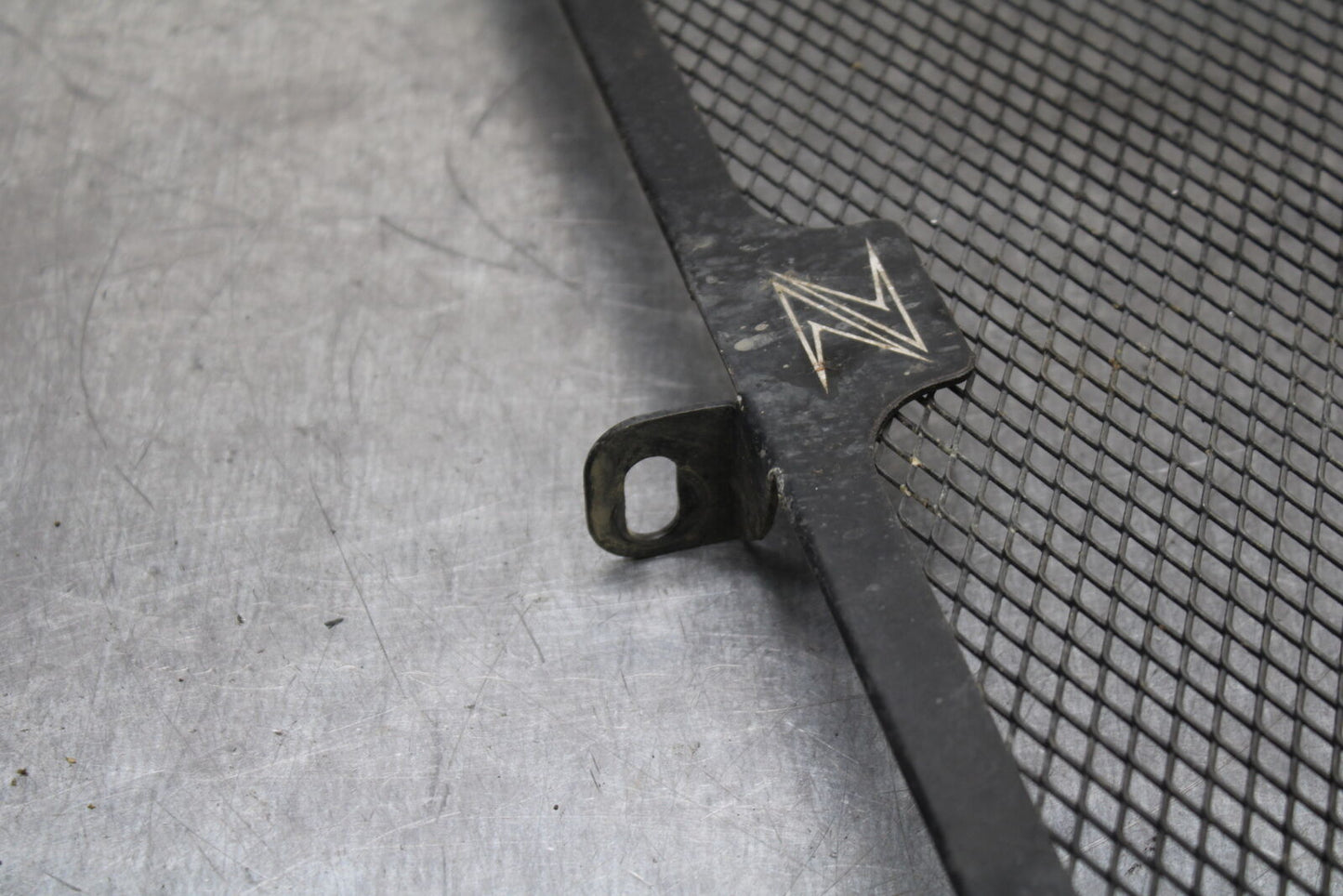 12-13 KAWASAKI Z1000 ENGINE RADIATOR RADIATER COVER GUARD  BB743