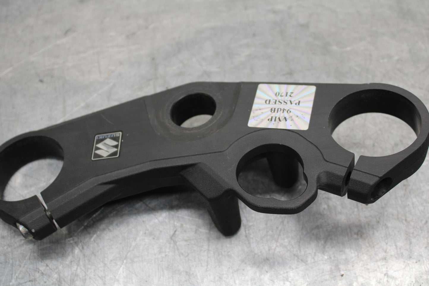 08-10 SUZUKI GSXR 600  FORKS UPPER TRIPLE TREE CLAMP BB92