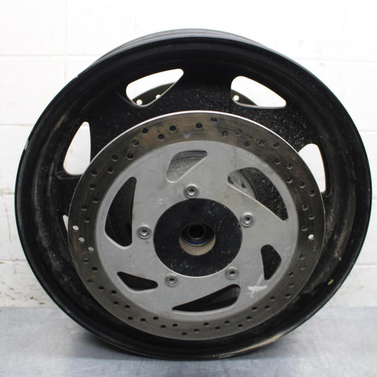 2004 Suzuki Intruder 1500 VL1500 FRONT LEFT RIGHT BRAKE ROTORS AND WHEEL BB573