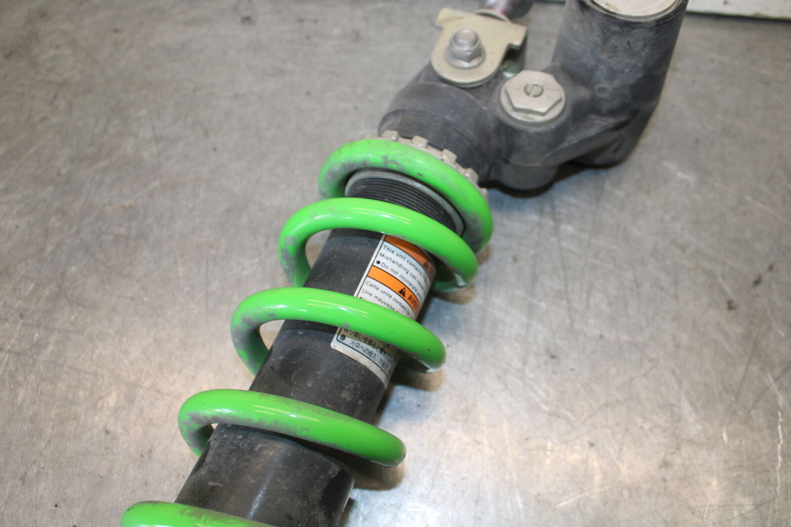 19-23 KAWASAKI NINJA ZX6R REAR BACK SHOCK ABSORBER SUSPENSION BB701