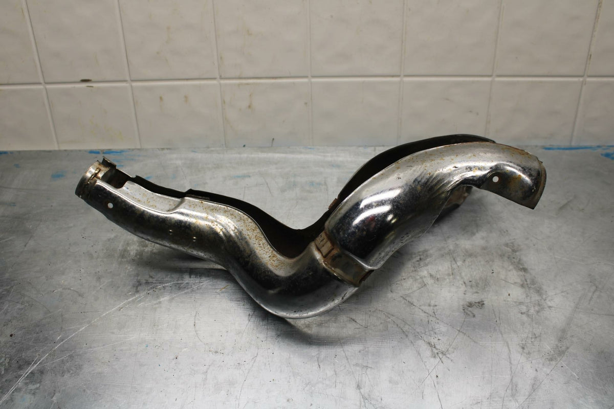 85 YAMAHA RZ500 REAR BACK MUFFLER EXHAUST PIPE COVER HEAT SHIELD GUARD BB27