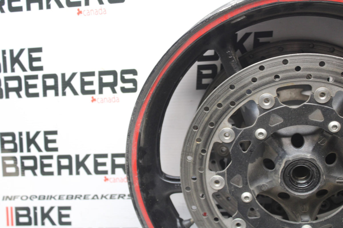 05 YAMAHA YZF R6 FRONT WHEEL FRONT RIM & ROTORS BB814