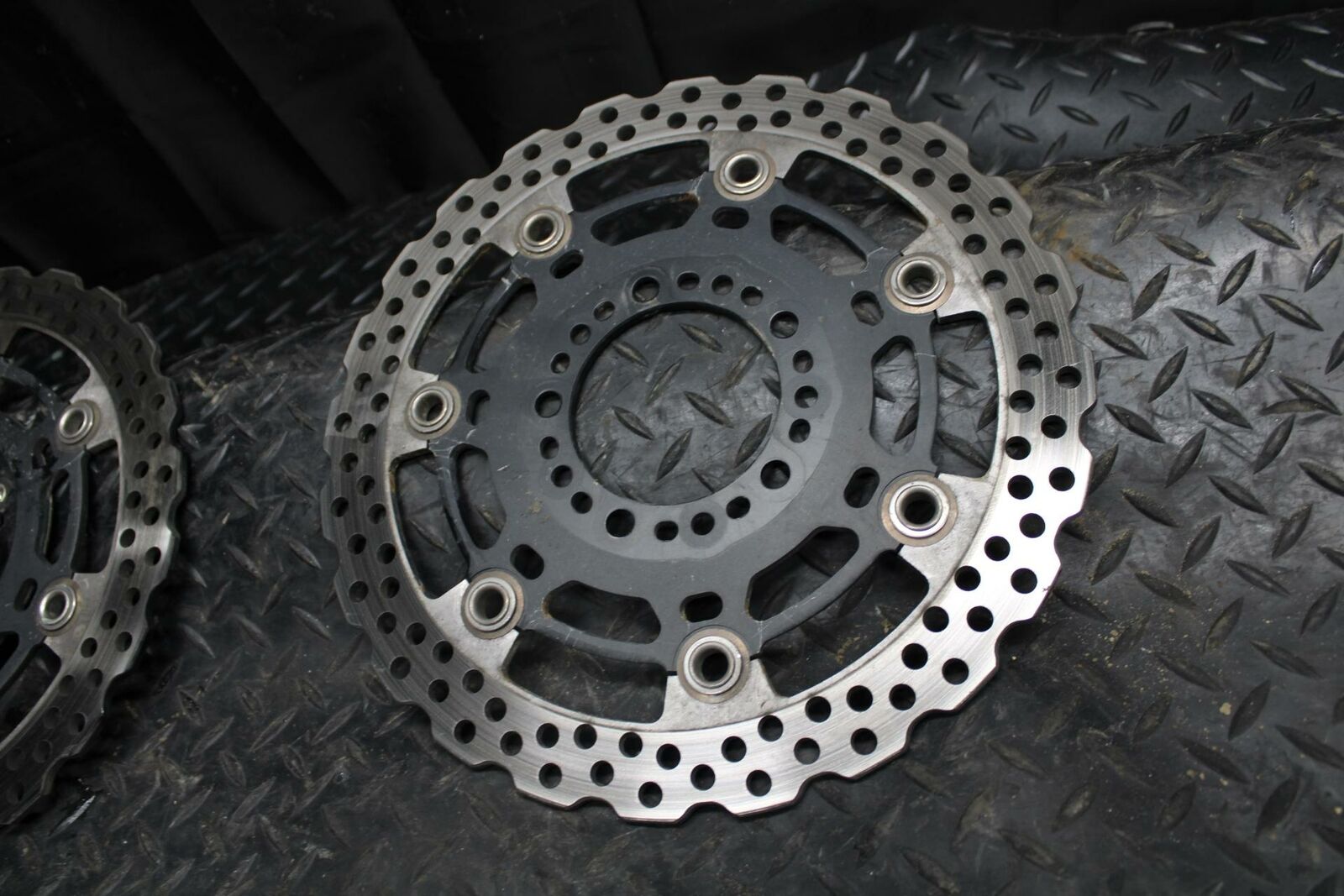 12-17 KAWASAKI NINJA 650  LEFT RIGHT BRAKE ROTORS DISCS 41080-0161-32L BB211