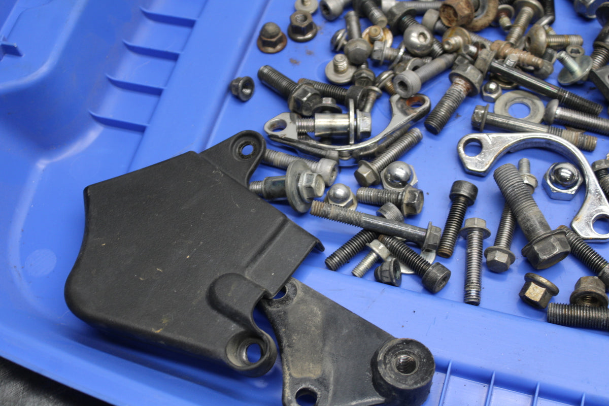 03-08 KAWASAKI VULCAN 1600 MOUNTING BOLTS HARDWARE MOTOR SCREWS BB754