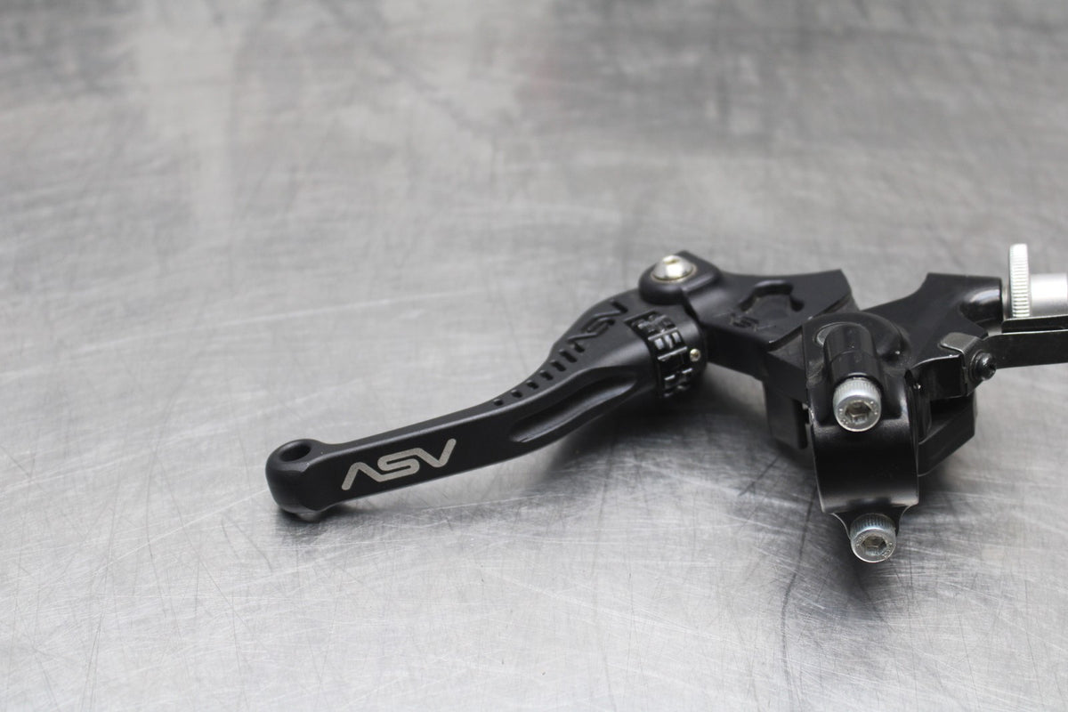 08 KAWASAKI NINJA ZX10R ASV CLUTCH LEVER WITH PERCH MOUNT  BB902