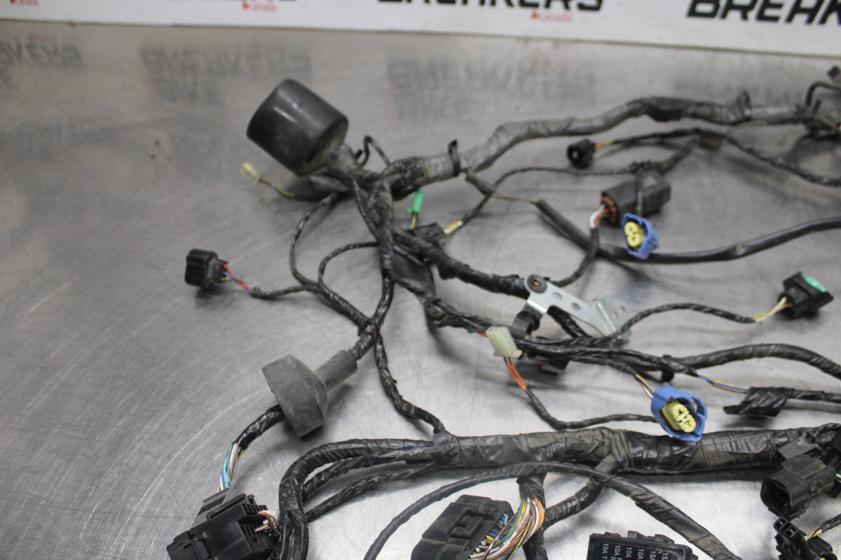 08-09 KAWASAKI NINJA ZX14R MAIN ENGINE WIRING HARNESS MOTOR WIRE LOOM BB932