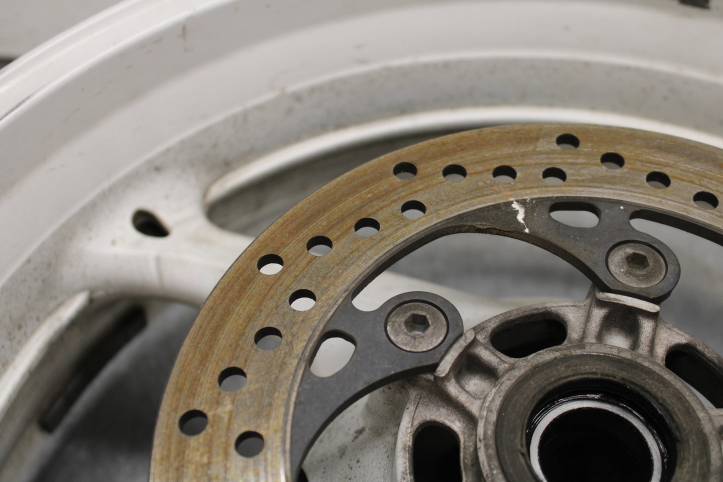 08-10 SUZUKI GSXR 600 REAR WHEEL BACK RIM BB753