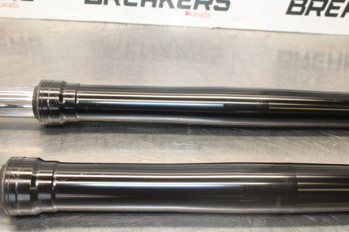 24-25 KAWASAKI NINJA ZX6R FRONT FORKS SHOCK SUSPENSION SET PAIR BB939