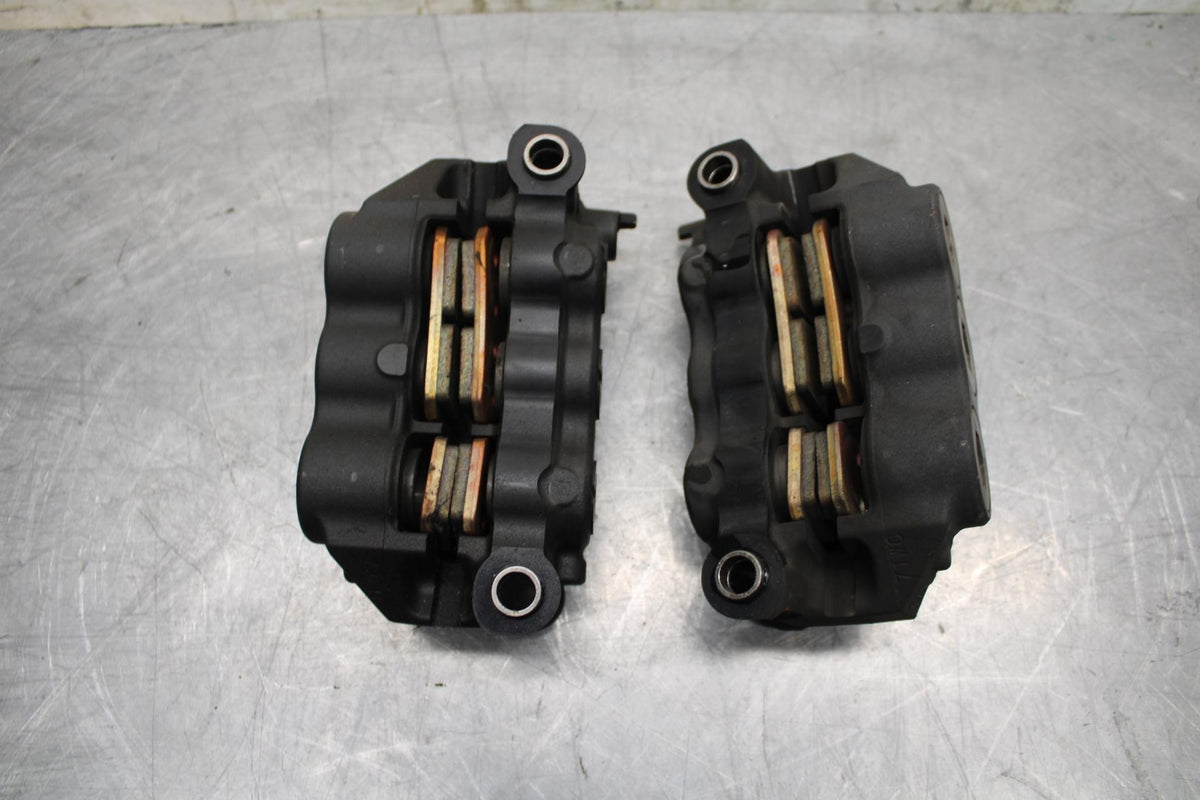 07-08 YAMAHA YZF R1 RIGHT LEFT FRONT BRAKE CALIPER SET PAIR CALIPERS BB483