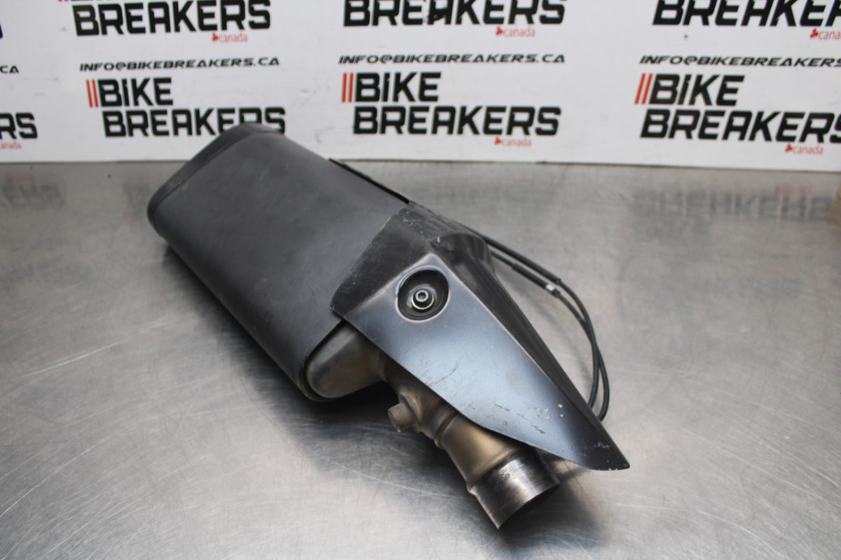 13-18 KAWASAKI NINJA ZX6R EXHAUST PIPE MUFFLER SLIP ON CAN SILENCER BB735