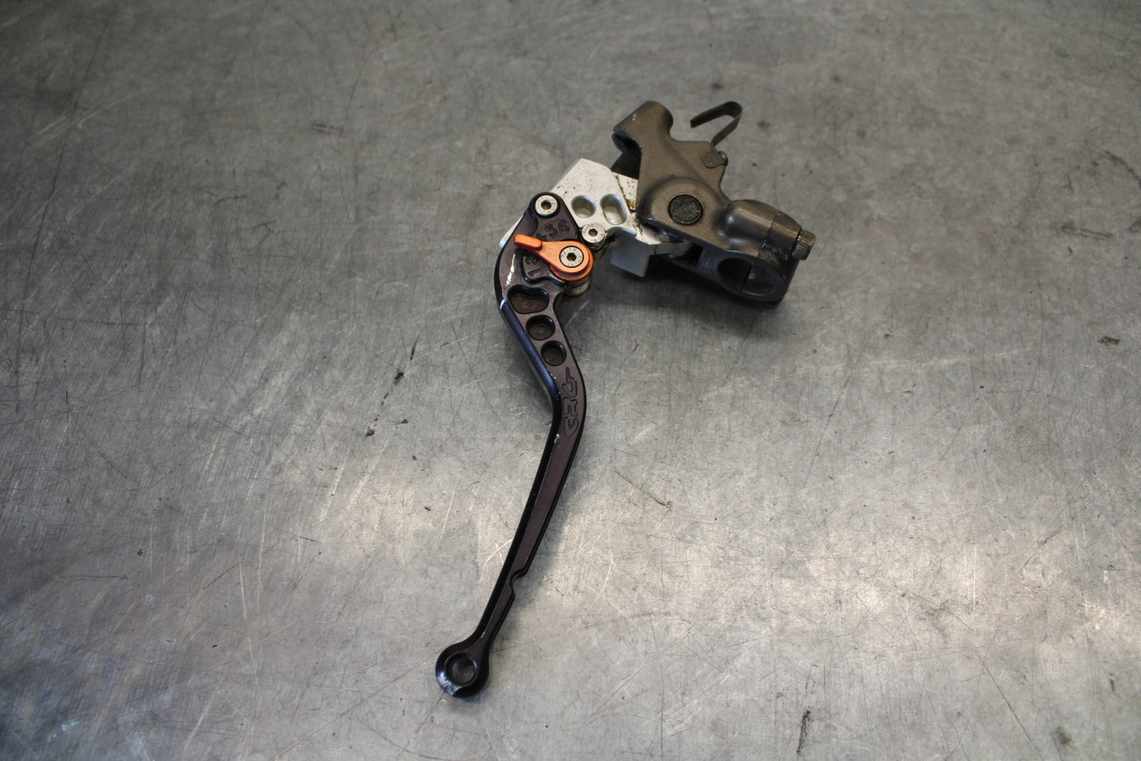 03-04 KAWASAKI NINJA ZX6RR CLUTCH PERCH MOUNT WITH CRG LEVER  BB684