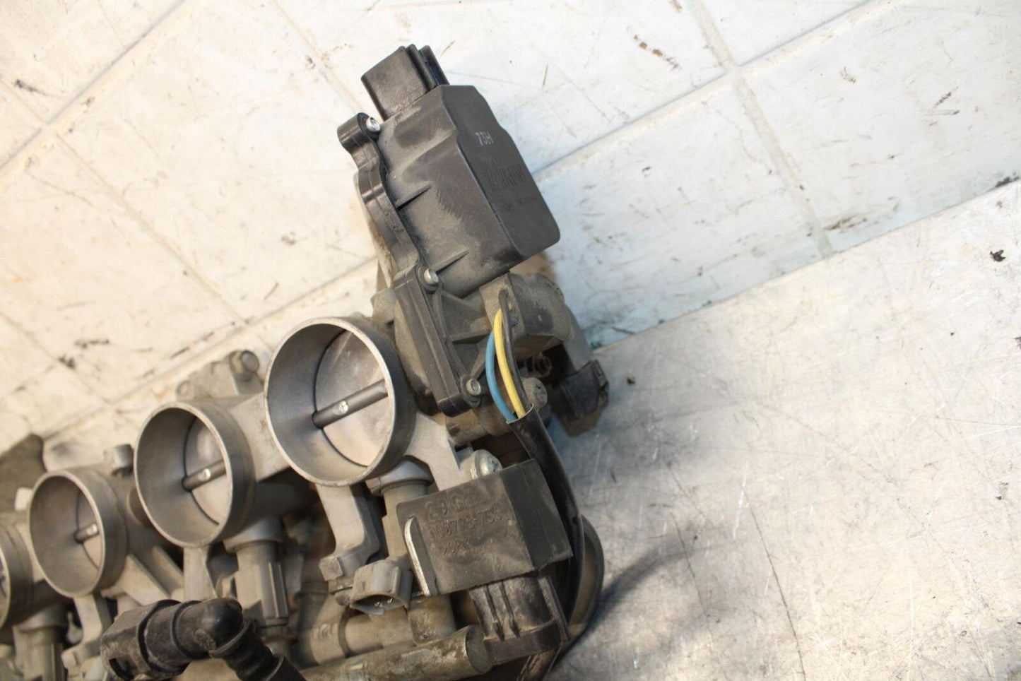 2007 Suzuki GSXR600 MAIN FUEL INJECTORS / THROTTLE BODIES 13405-01H01 BB540