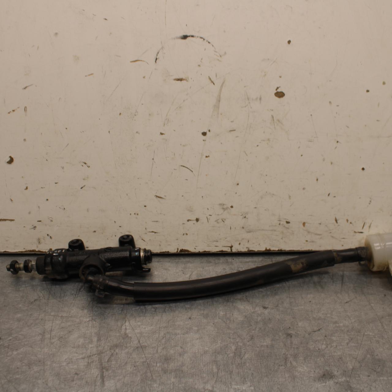 15-16 KAWASAKI EX300 REAR BACK BRAKE MASTER CYLINDER W RESERVOIR BB635