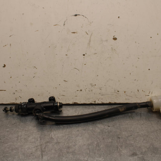 15-16 KAWASAKI EX300 REAR BACK BRAKE MASTER CYLINDER W RESERVOIR BB635