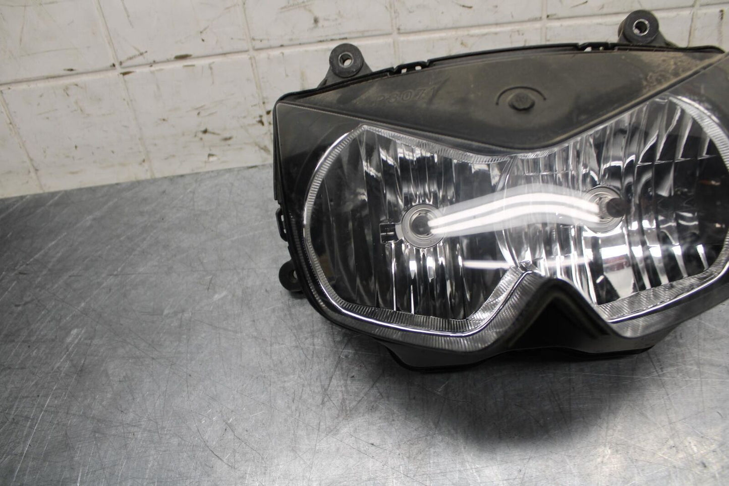 03-06 KAWASAKI Z1000 FRONT HEADLIGHT HEAD LIGHT LAMP BB487