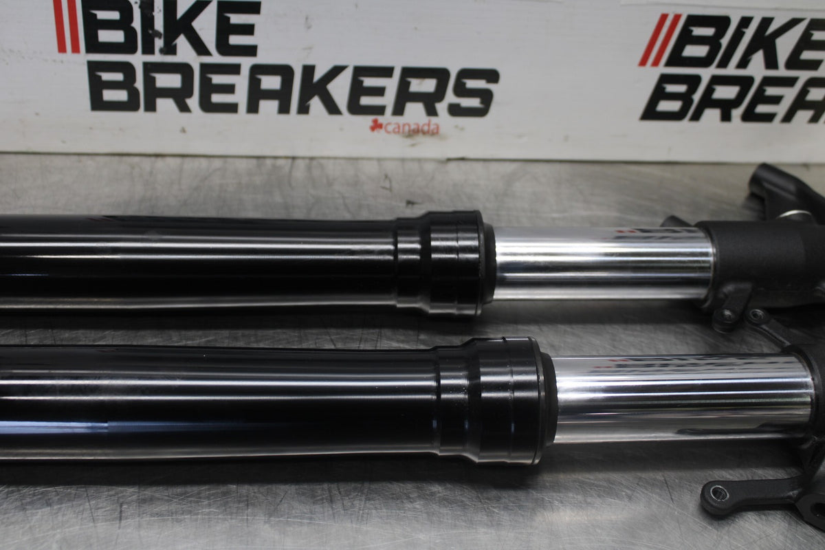 15-26 SUZUKI GSXR600 FRONT FORKS SHOCK SUSPENSION SET PAIR BB888
