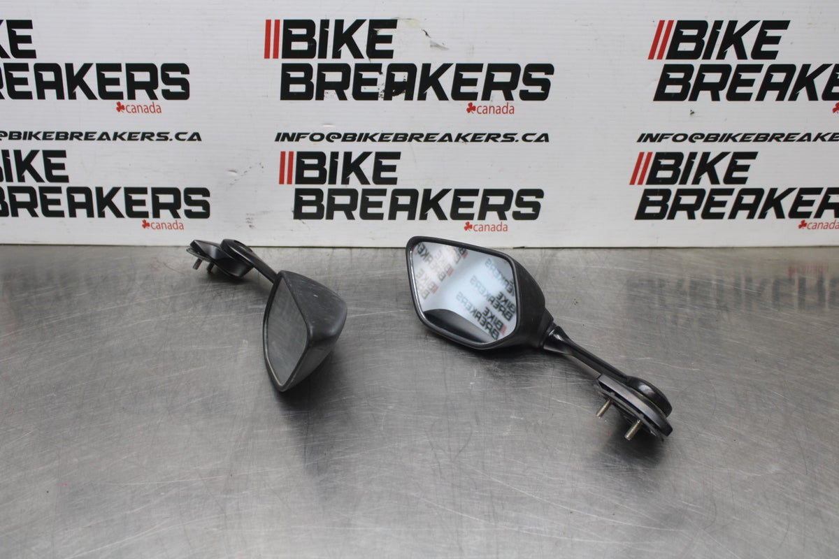 22-25 YAMAHA YZF R7 REAR VIEW MIRROR SET PAIR MIRRORS BB769