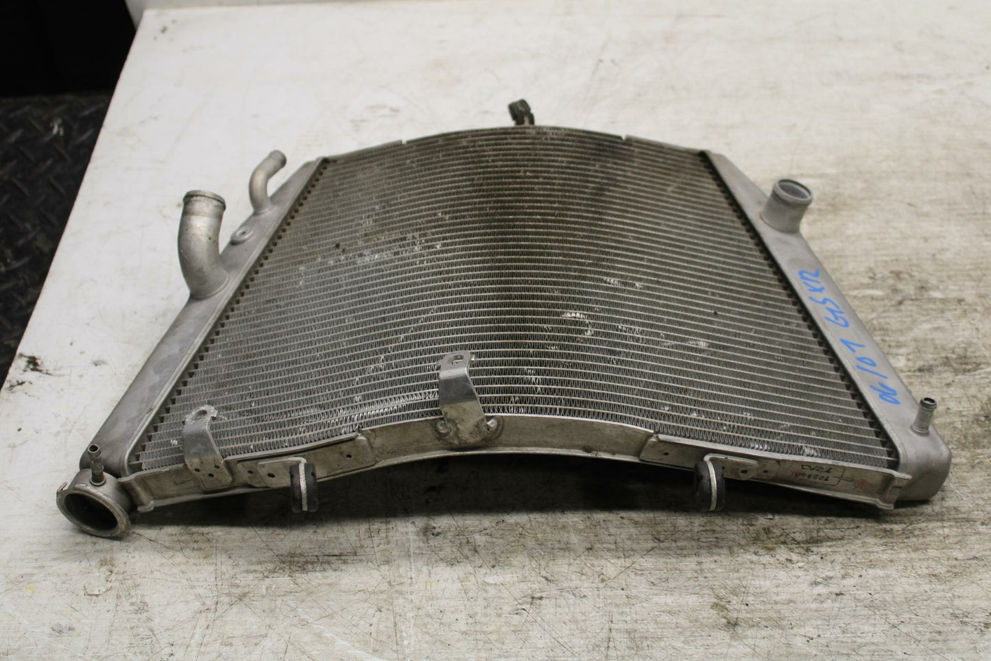 06-07 SUZUKI GSXR750 ENGINE RADIATOR MOTOR COOLER COOLING RADIATER BB30 B