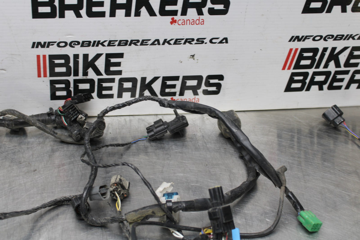 06 KAWASAKI Z750 MAIN ENGINE WIRING HARNESS MOTOR WIRE LOOM BB837