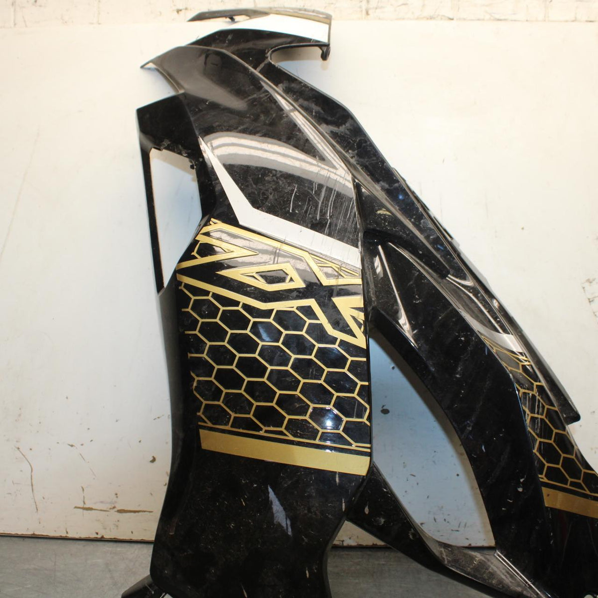 21 KAWASAKI NINJA ZX6R AFTERMARKET LEFT LOWER MID UPPER SIDE FAIRING COWL BB647