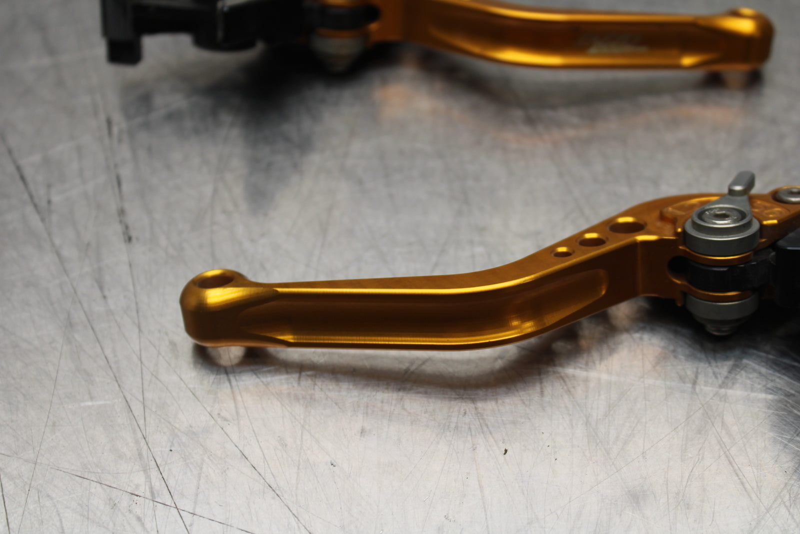 04-05 KAWASAKI NINJA ZX10R PAZZO RACING CLUTCH LEVER & FRONT BRAKE LEVER BB163