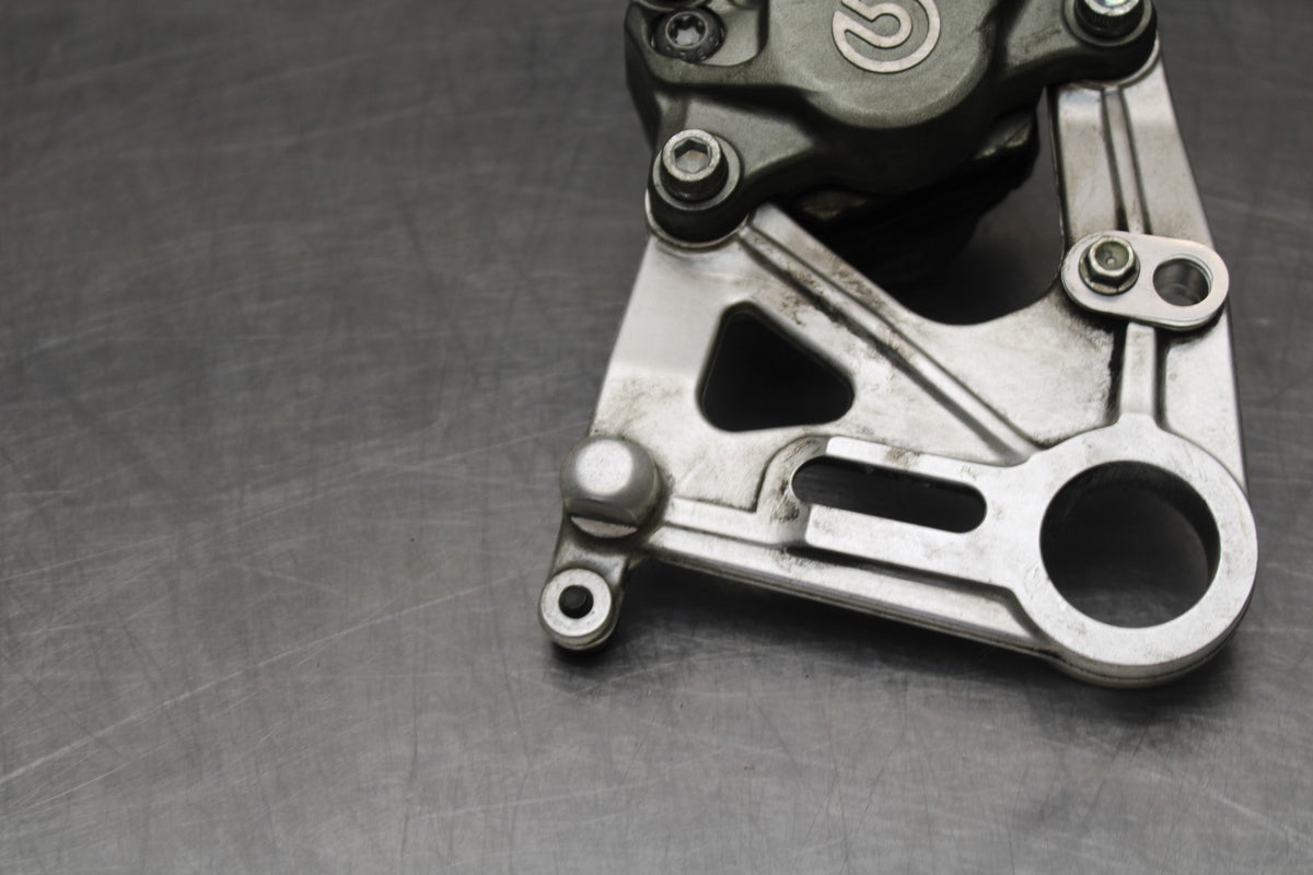 16 DUCATI 959 PANIGALE REAR BACK BRAKE CALIPER W MOUNT BRACKET BB912